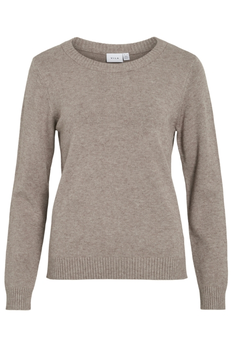 Vila camel dames trui | Vooraanzicht
