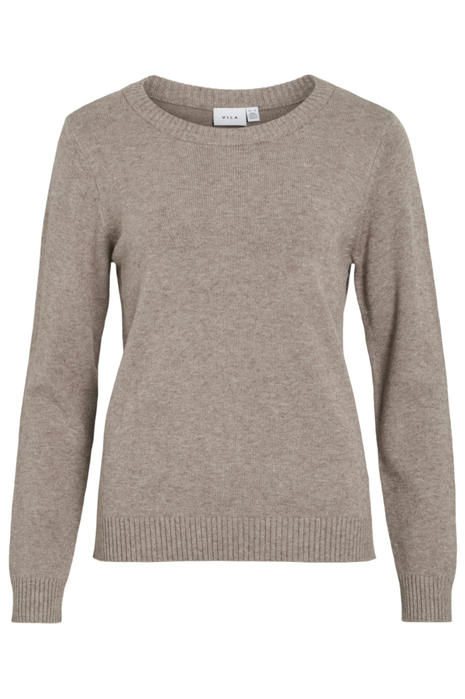 Vila camel dames trui | Vooraanzicht