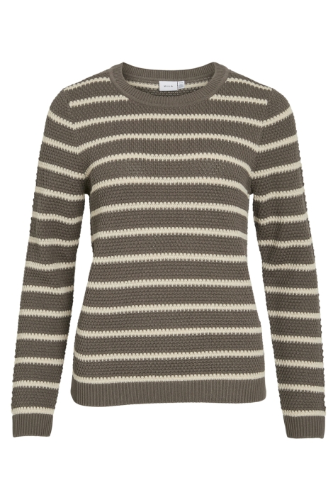 Vila camel dames trui | Vooraanzicht