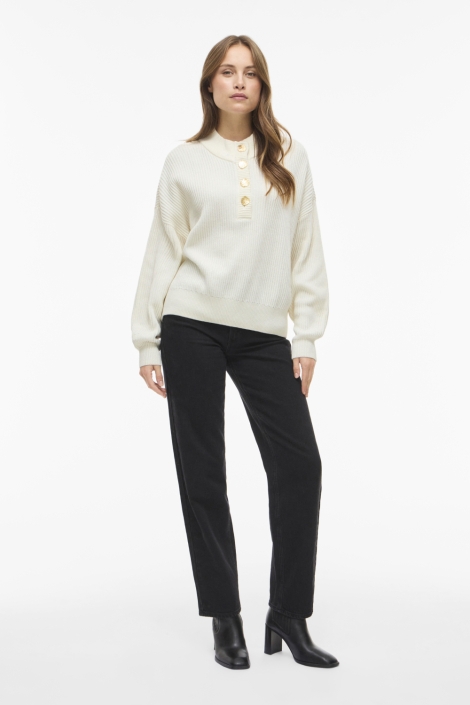 Vila beige dames trui | 