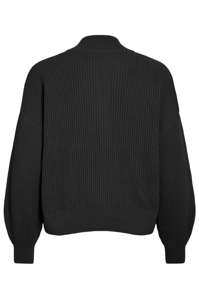 Vila zwarte dames trui | Achteraanzicht