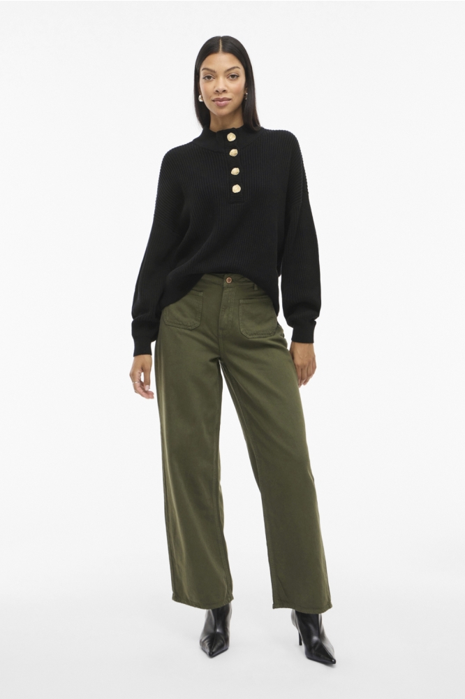 Vila zwarte dames trui | 