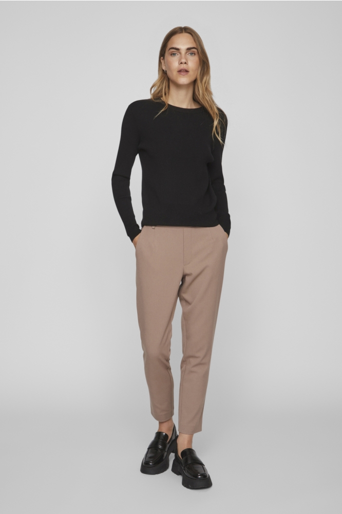 Vila zwarte dames trui | Model