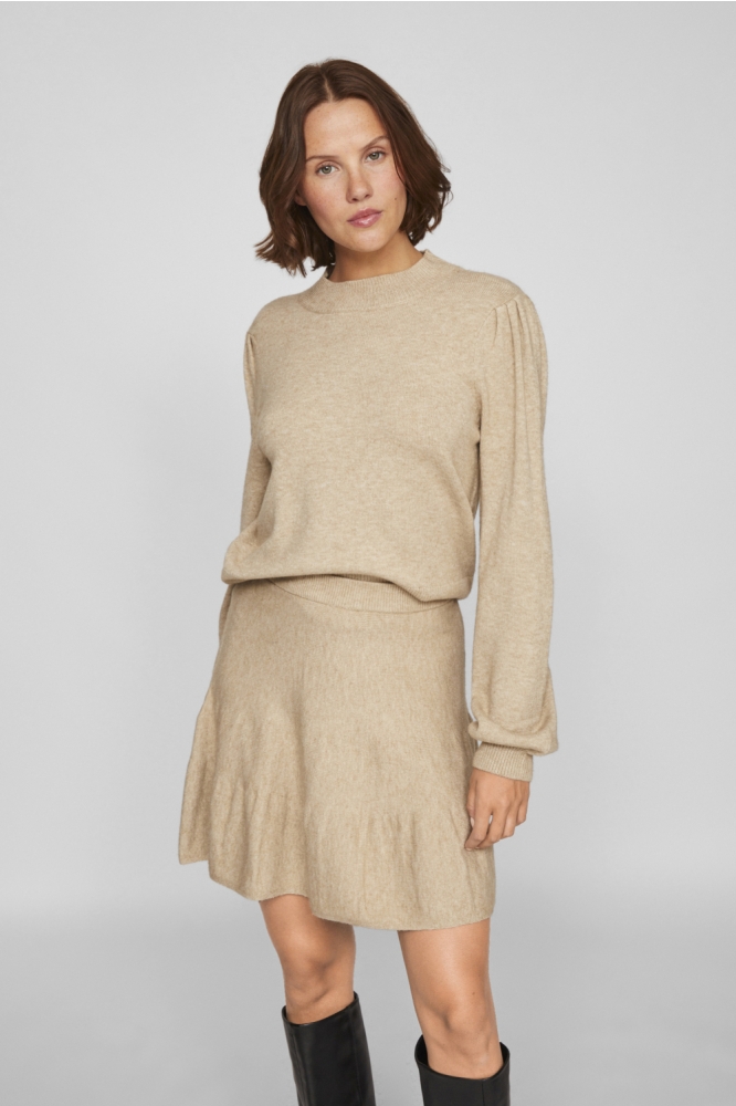 Vila beige dames trui | Model