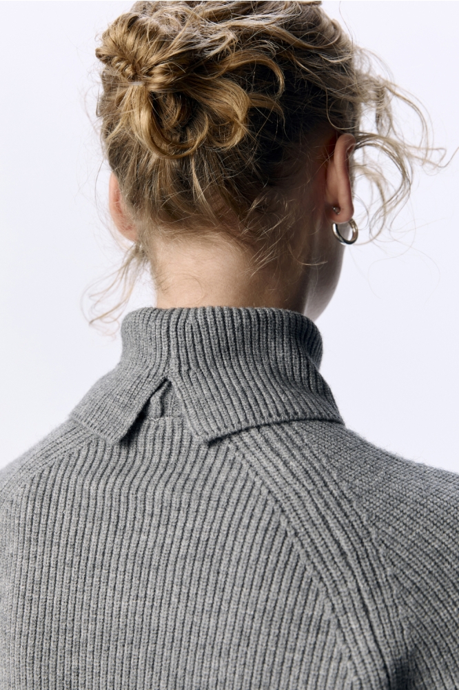 Object grijze dames trui | Unique Selling Point