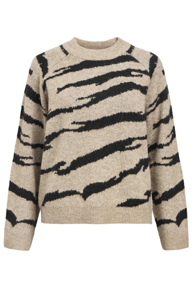 Object bruine dames trui | Vooraanzicht