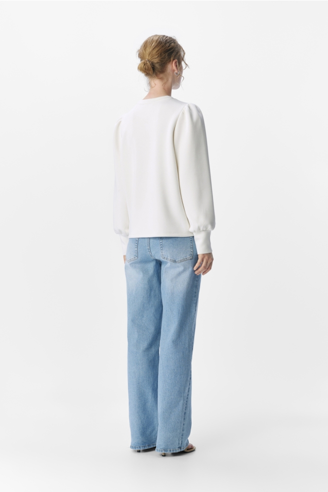 Object beige dames sweater | Model