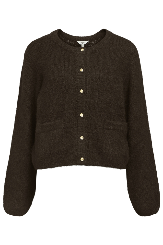 Object bruine dames vest | Vooraanzicht