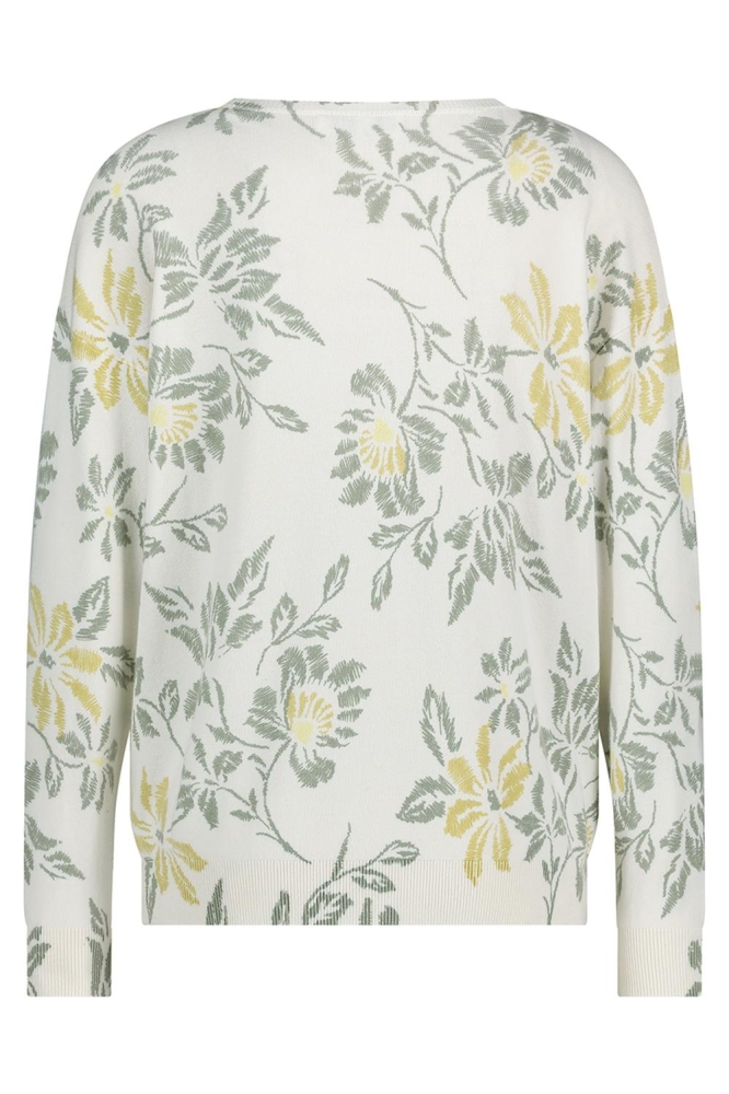 Red Button beige dames trui | Achteraanzicht