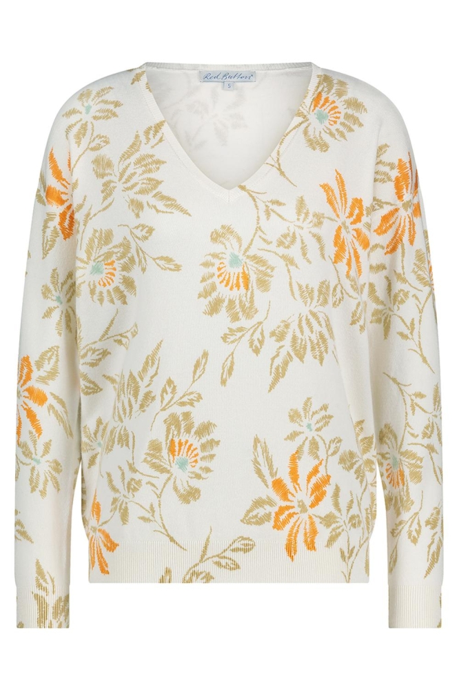 Red Button beige dames trui | Vooraanzicht