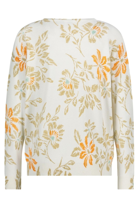 Red Button beige dames trui | Achteraanzicht