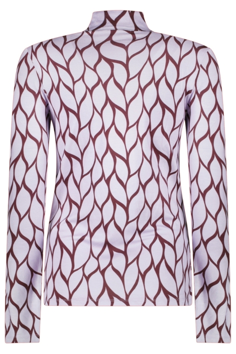 Cars paarse dames t-shirt | Achteraanzicht