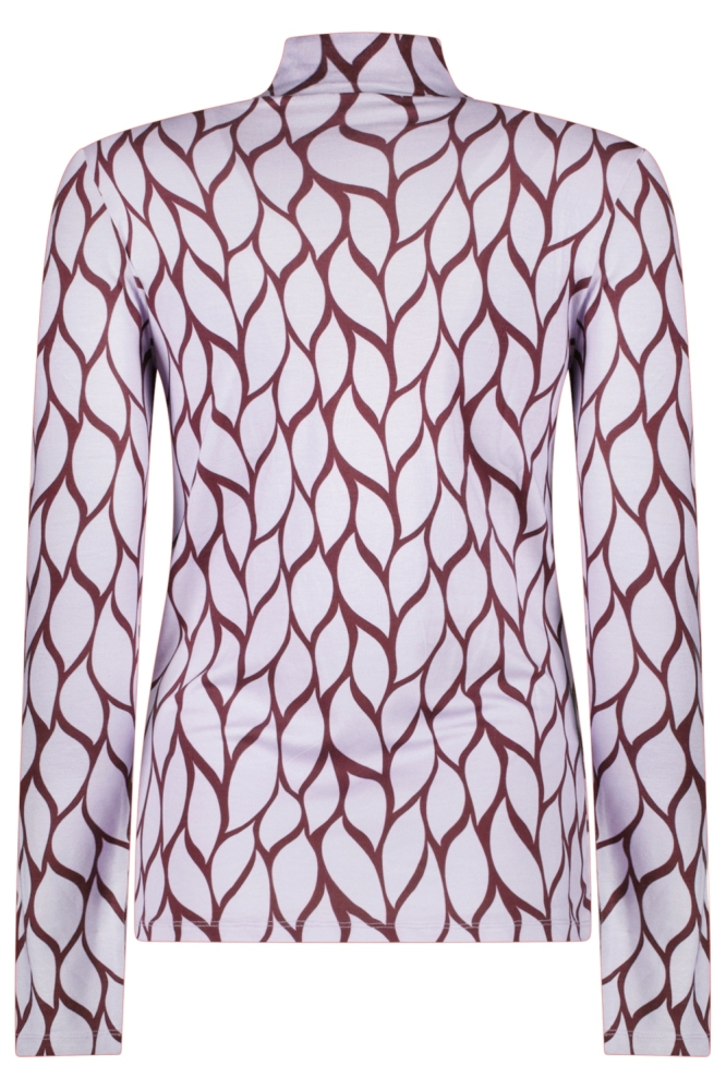 Cars paarse dames t-shirt | Achteraanzicht