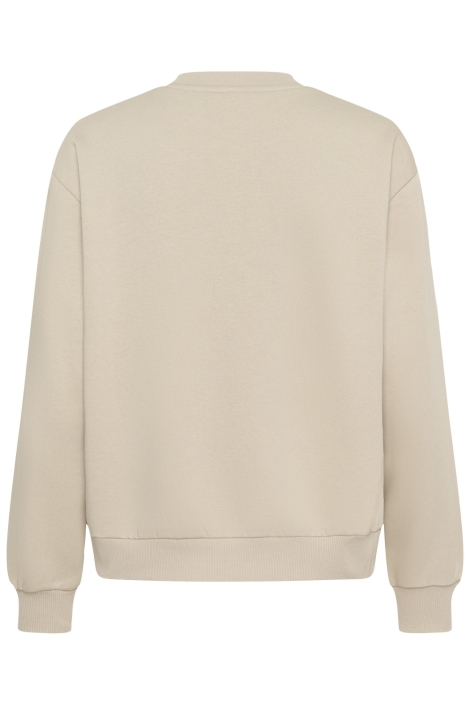 Kaffe beige dames sweater | Achteraanzicht