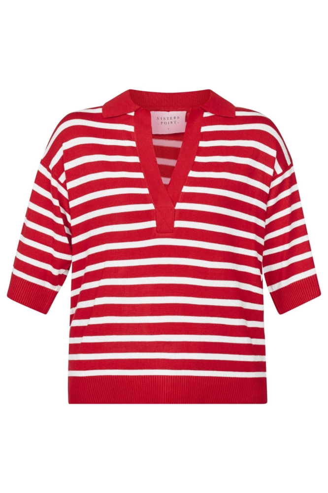 SisterS point rode dames t-shirt | Vooraanzicht