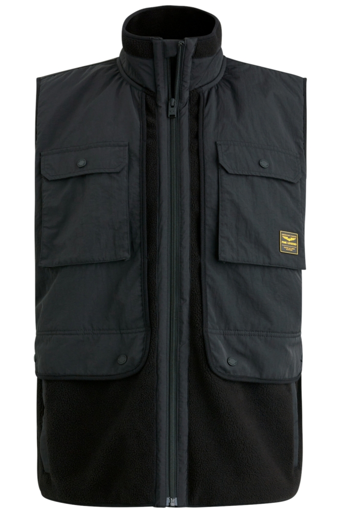 PME legend zwarte heren jas | Vooraanzicht