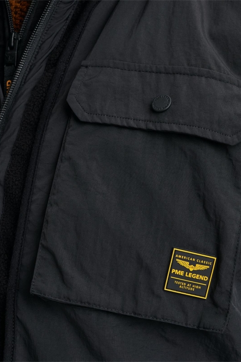 PME legend zwarte heren jas | Kleurstaal