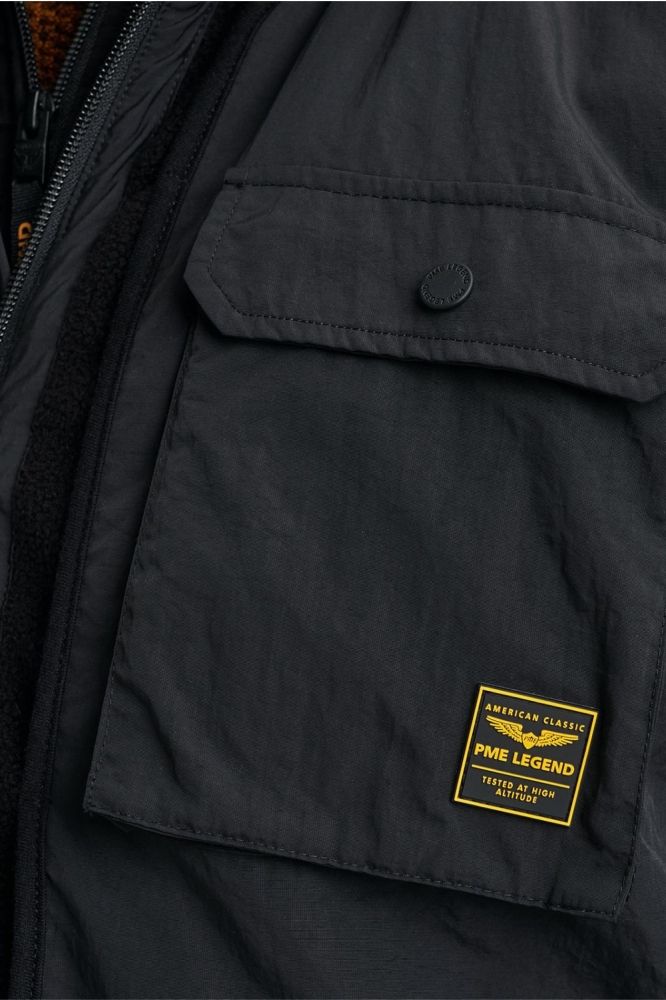 PME legend zwarte heren jas | Kleurstaal