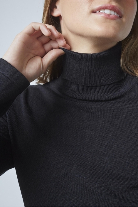 SisterS point zwarte dames trui | Close up