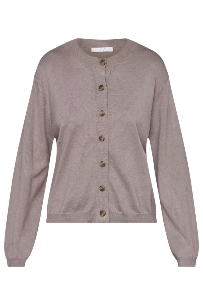 SisterS point camel dames vest | Vooraanzicht