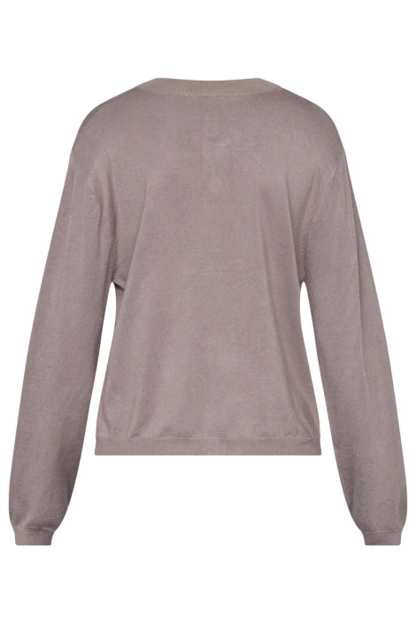 SisterS point camel dames vest | Achteraanzicht