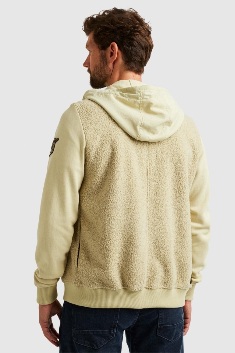 PME legend beige heren vest | Model achteraanzicht