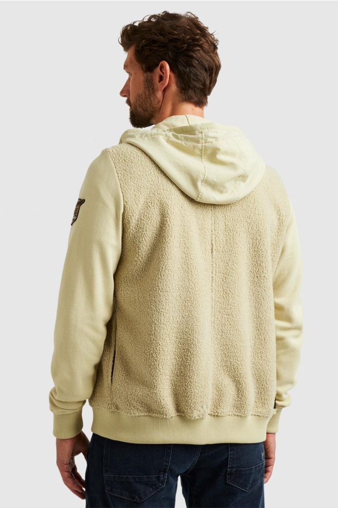 PME legend beige heren vest | Model achteraanzicht