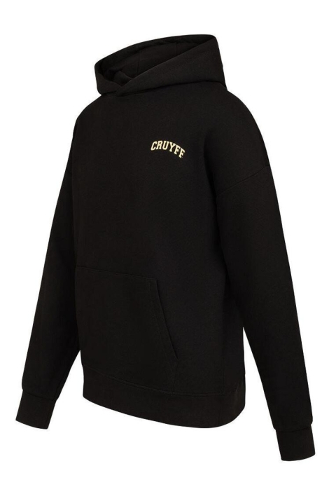 Cruyff zwarte heren sweater | Zijaanzicht