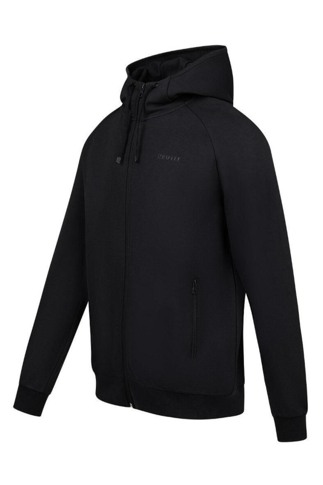 Cruyff zwarte heren vest | Zijaanzicht