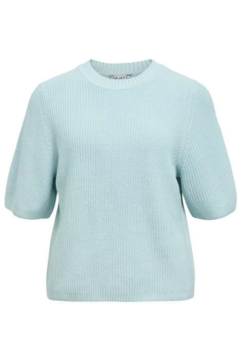 Object blauwe dames trui | Vooraanzicht