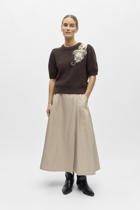 Object bruine dames trui | Model