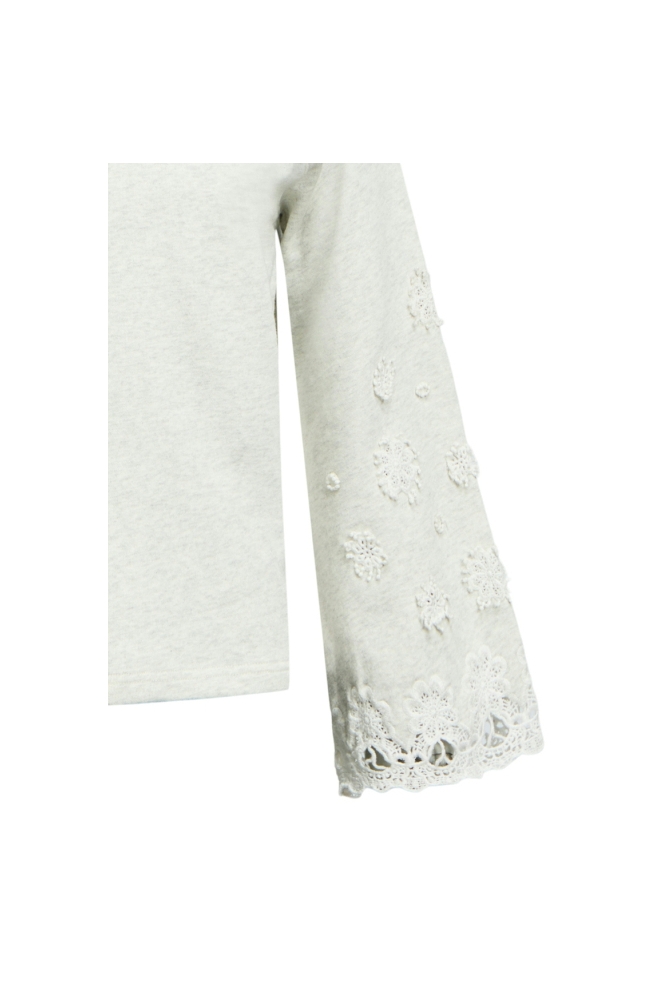 Object grijze dames sweater | Close up