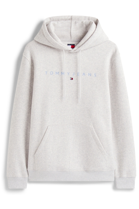 Tommy Jeans grijze heren sweater | Vooraanzicht