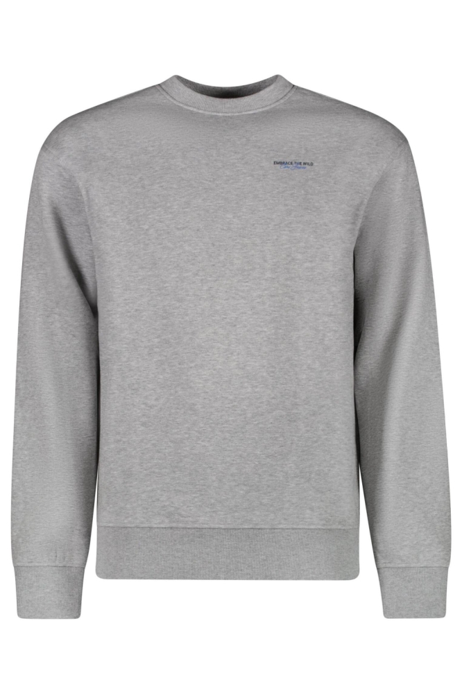 Cars grijze heren sweater | Vooraanzicht