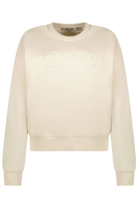 Cars beige dames sweater | Vooraanzicht