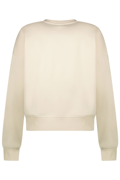 Cars beige dames sweater | Achteraanzicht