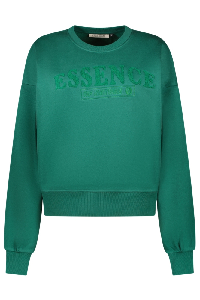 Cars groene dames sweater | Vooraanzicht