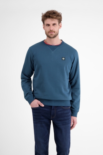 Lerros Trui STEDELIJK SWEATSHIRT 2584016 448 STORM BLUE