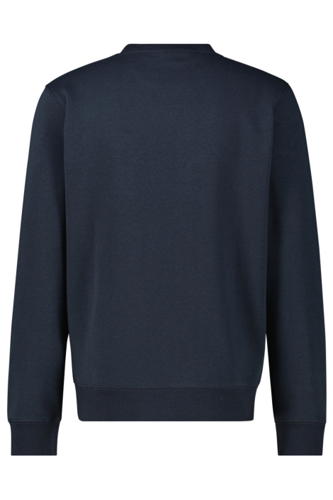 Lerros blauwe heren sweater | Achteraanzicht