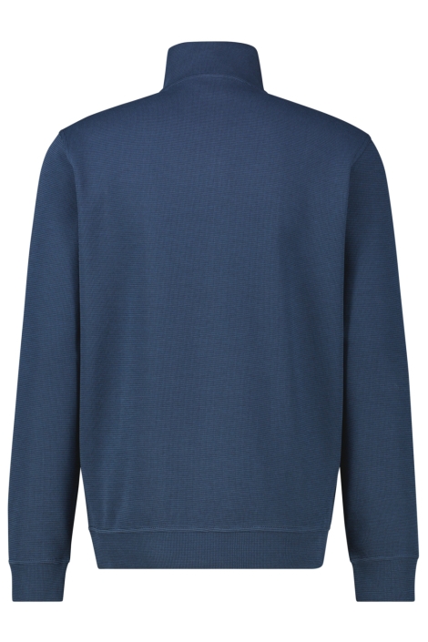 Lerros blauwe heren sweater | Achteraanzicht