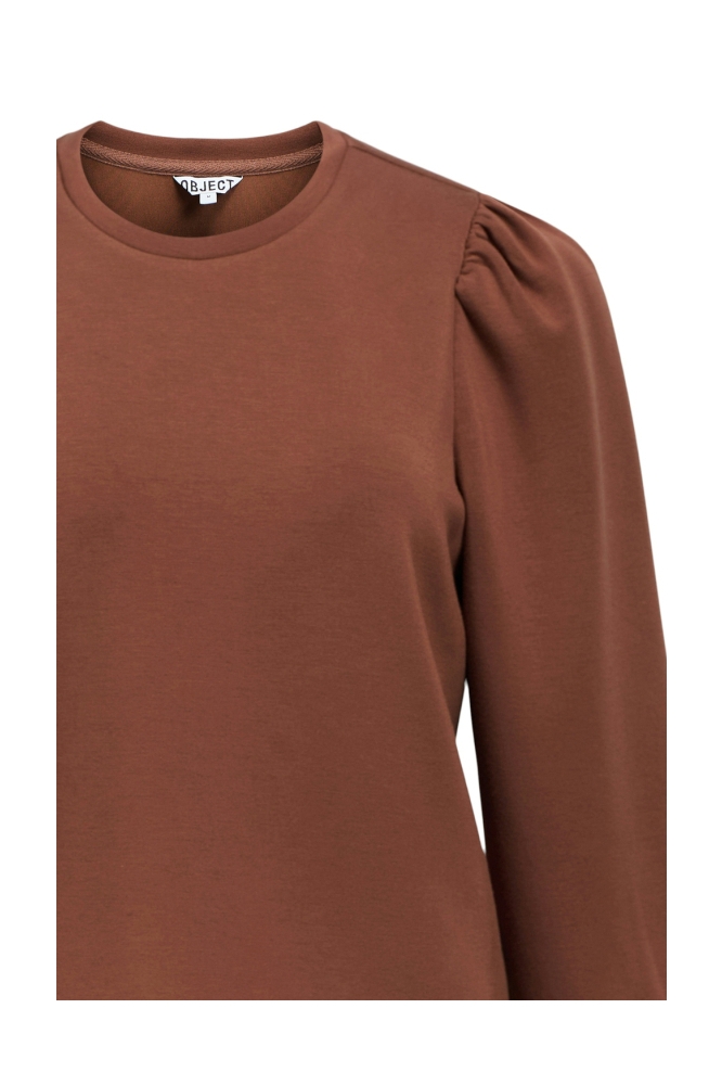 Object bruine dames sweater | Close up