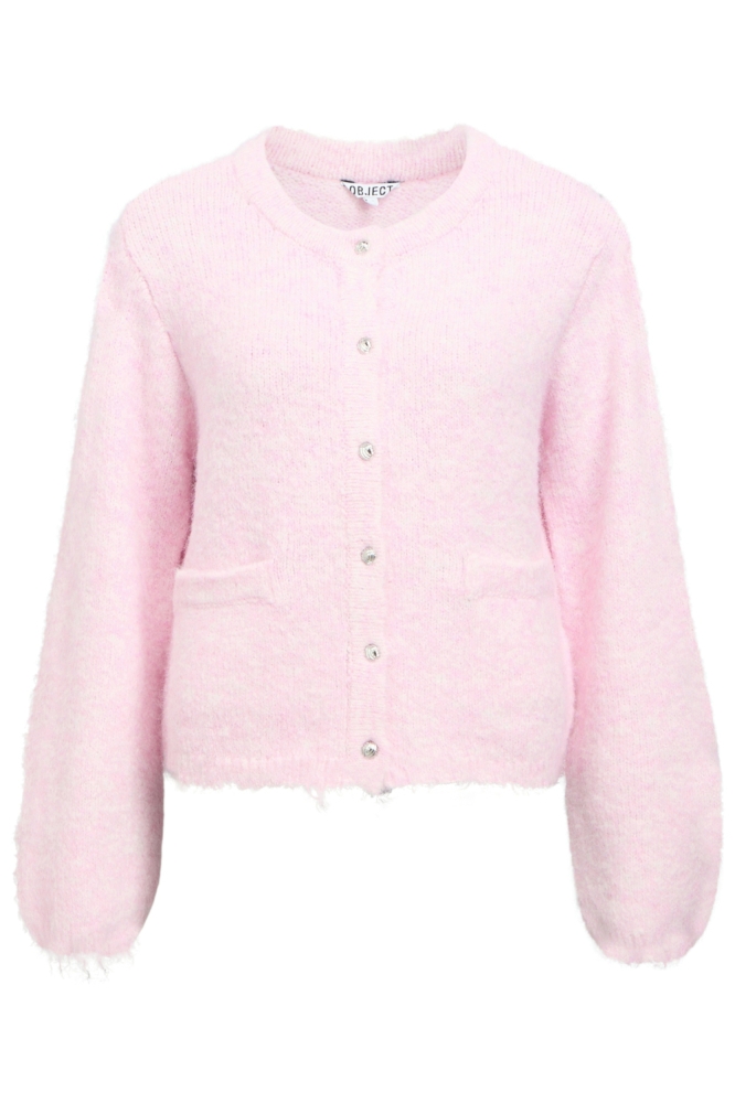 Object roze dames vest | Vooraanzicht