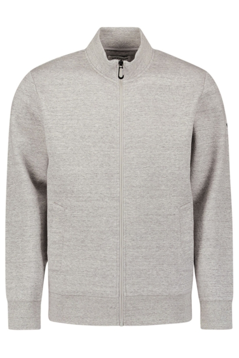 NO-EXCESS grijze heren vest | Vooraanzicht