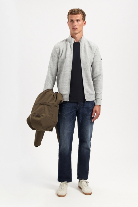 NO-EXCESS grijze heren vest | Model