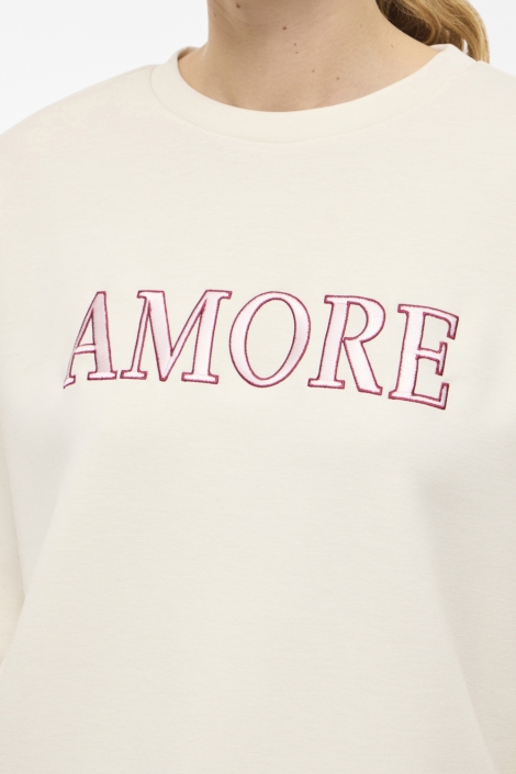 Vila beige dames sweater | Kleurstaal