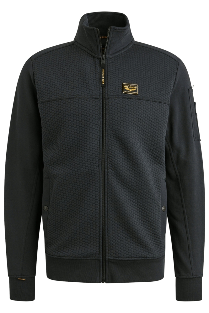 PME legend blauwe heren vest | Vooraanzicht