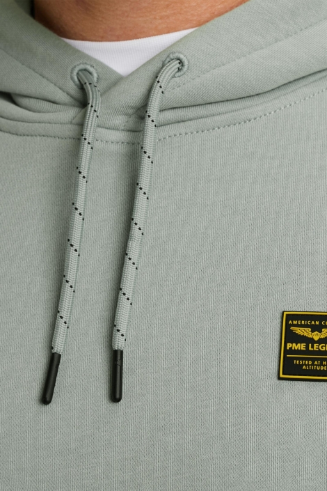 PME legend blauwe heren sweater | Close up