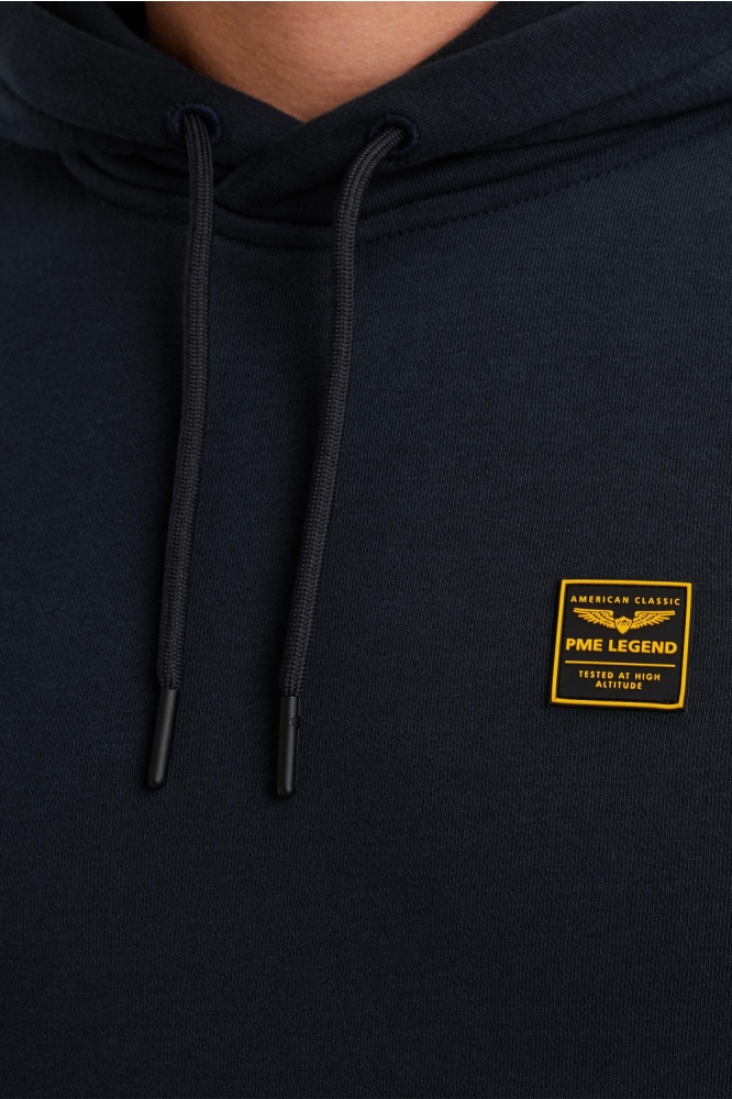 PME legend blauwe heren sweater | Close up