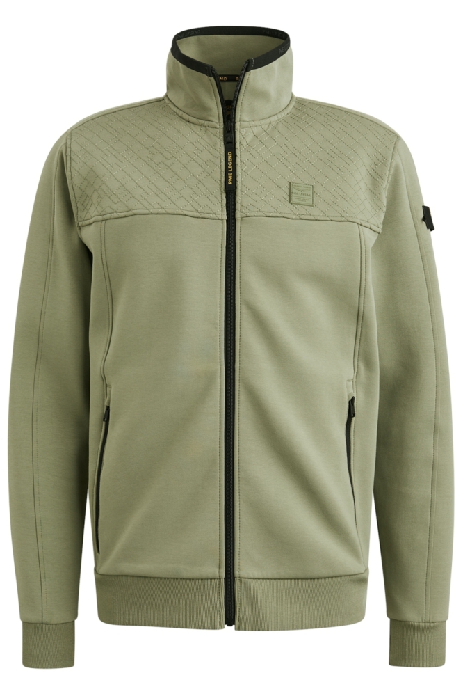 PME legend groene heren vest | Vooraanzicht
