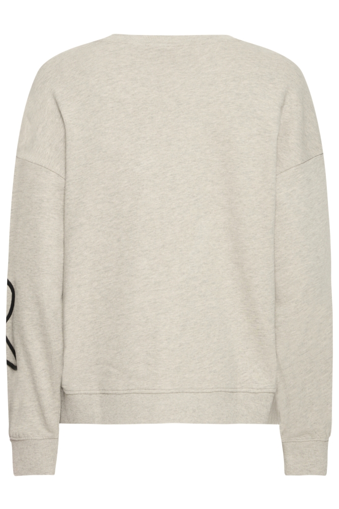 Ichi camel dames trui | Achteraanzicht